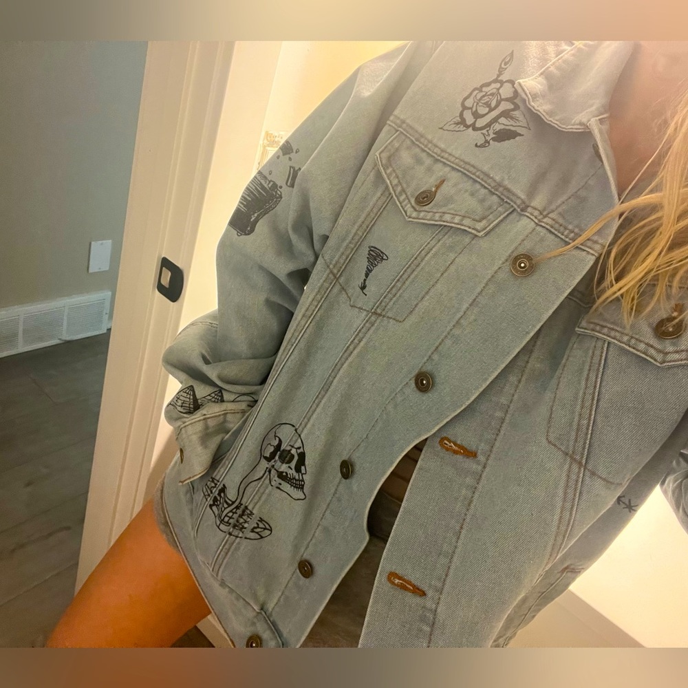 COPY - 90’s Style BF over-sized Jean Jacket XL